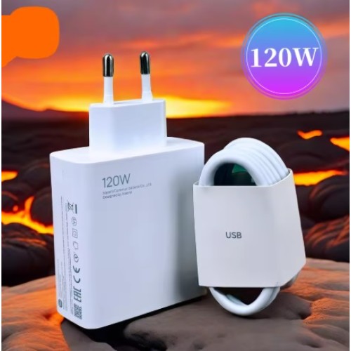 Cargador TIPO-C 120W 3A Nuevo