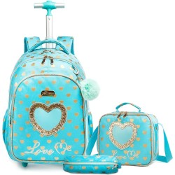 Mochila Escolar + Carro con ruedas Egchescebo B096LCPXMT Nuevo Mochila Escolar + Carro con ruedas Egchescebo B096LCPXMT Nuevo