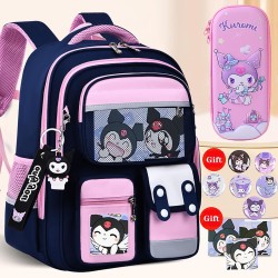 Mochila KUROMI Mod392816cm con estuche Nuevo Mochila KUROMI Mod392816cm con estuche Nuevo