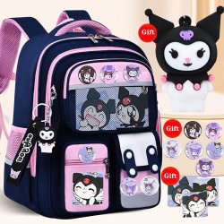 Mochila KUROMI Mod423220cm con reloj Nuevo Mochila KUROMI Mod423220cm con reloj Nuevo