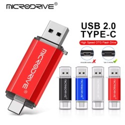 Pendrive Microdrive OTG 128GB 2.0 Tipo-C Nuevo Pendrive Microdrive OTG 128GB 2.0 Tipo-C Nuevo