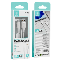 Cable Tipo-C WB1501 3.4A 1M Nuevo Cable Tipo-C WB1501 3.4A 1M Nuevo