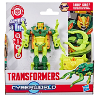 Transformers Cyberworld Chop Shop Cyber Changers Grado A