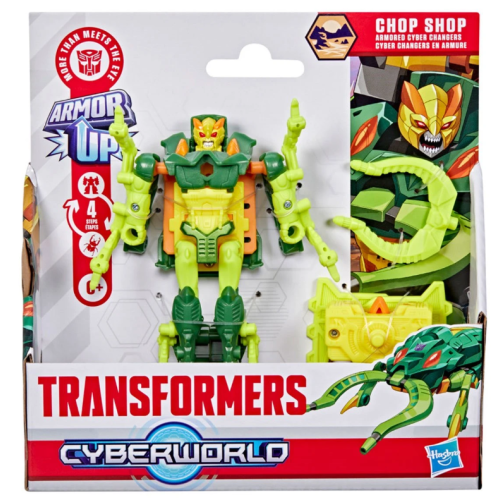 Transformers Cyberworld Chop Shop Cyber Changers Grado A