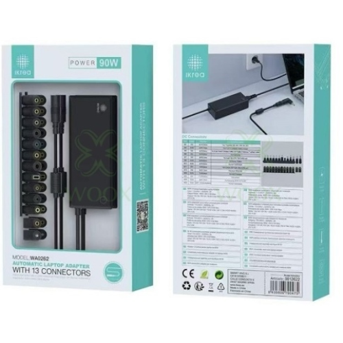 Cargador Universal WA0262 PORTATIL 90W Nuevo Cargador Universal WA0262 PORTATIL 90W Nuevo