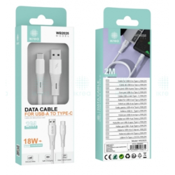 Cable Tipo-C WB2025 18w 2M Nuevo Cable Tipo-C WB2025 18w 2M Nuevo